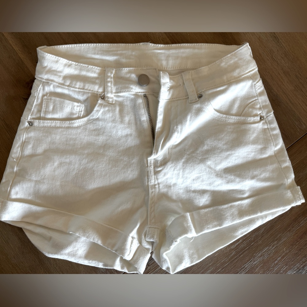 White shorts